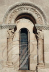 SAINT-MAFFRE (commune de Bruniquel) - chapelle du XIIe siècle : fenêtre romane