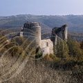 ROUSSILLON - le château (nord de Cahors)