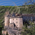 CABRERETS (France - 46) - le château (vallée du Célé)
