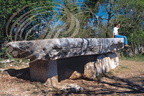 Causse de GRAMAT - dolmen de la Pierre Martine (sud-ouest de LIVERNON)
