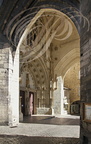 VILLEFRANCHE-DE-ROUERGUE - Collégiale Notre-Dame : le porche du portail occidental