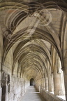 VILLEFRANCHE-DE-ROUERGUE - chartreuse Saint-Sauveur :  le grand cloître (voûte en croisées d'ogives)