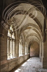 VILLEFRANCHE-DE-ROUERGUE - chartreuse Saint-Sauveur :  le petit cloître (gothique flamboyant)