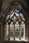 VILLEFRANCHE-DE-ROUERGUE - chartreuse Saint-Sauveur :  le petit cloître (gothique flamboyant)