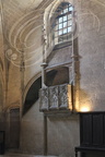 VILLEFRANCHE-DE-ROUERGUE - chartreuse Saint-Sauveur : le réfectoire (la chaire du lecteur)