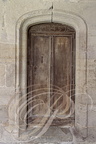 VILLEFRANCHE-DE-ROUERGUE - chartreuse Saint-Sauveur : porte de la cellule du sachristain