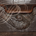 VILLEFRANCHE-DE-ROUERGUE - chartreuse Saint-Sauveur : stalles du XVe siècle attribuées au maitre huchier André Sulpice (une miséricorde représentant un oiseau)