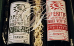 BRIVE-LA-GAILLARDE - Distillerie DENOIX : coffret cadeau (apéritifs aux noix vertes) 