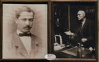BRIVE-LA-GAILLARDE - Distillerie DENOIX :  Louis DENOIX, le fondateur et son fils Élie