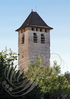 MARCILHAC-SUR-CÉLÉ  - abbaye Saint-Pierre : le clocher 