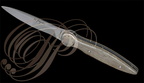CHASSINT Fabrice - couteau LE FIGEAC (manche en ébène gris du Gabon : Diospyros crassiflora)