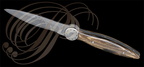 CHASSINT Fabrice - couteau LE FIGEAC (manche en ébène royal du Laos : Dyospyros embryopteris)