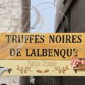 LALBENQUE - panneau truffes