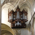 TOULOUSE - Cathédrale Saint-Étienne : le buffet d orgues a gauche la nef raimondine