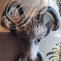 MONTAUBAN - Musée Ingres : Vase à thériaque d'Andromaque (détail)