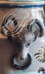 MONTAUBAN - Musée Ingres : Vase à thériaque d'Andromaque (détail)