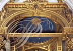 MONTAUBAN - cathédrale Notre-Dame : ciborium du chœur élevé en 1863 style Napoléon III (le plafond évoque la voûte céleste)