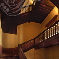 MONTAUBAN - rue du Greffe : escalier tournant du XVIe siècle