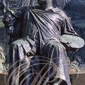 MONTAUBAN - Rue du Tescou : statue de Ingres par Antoine Etex