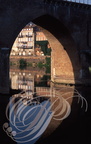 MONTAUBAN - le quai vu sous le Pont Vieux
