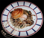 Croustillant aux champignons et œuf Arradoy basse temperature par Auxtin Darraidou (restaurant Euzkadi à Espelette - 64)