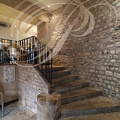 BAYONNE - Hôtel des Basses-Pyrénées : escalier de la tour