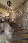 BAYONNE - Hôtel des Basses-Pyrénées : escalier de la tour