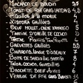Le Ptit Suisse à Saint-Jean-de-Luz : le menu