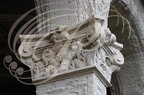 MARMANDE - Église Notre-Dame : le cloître (châpiteau)