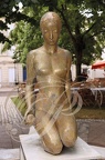 MARMANDE - statue "La Pomme d'Amour"