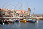 COLLIOURE - le port de pêche et les barques traditionnelles (« Les Catalanes »)