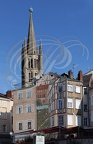 LIMOGES - Église Saint-Michel des Lions et facade en trompe l oeil