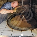 5-MARTEL Moulin a huile de noix CASTAGNE chauffage de la poudre de noix et controle