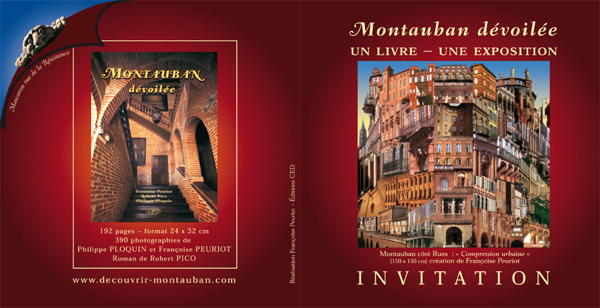  INVITATION (double volet extérieur) : MONTAUBAN 