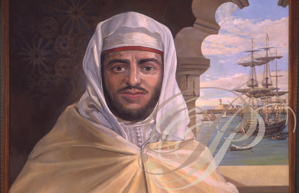 RABAT_Mausolee_Mohammed_V_portrait_du_sultan_Mohammed_Ben_Abdallah_Mohammed_III_XVIIIe_siecle_Dynastie_Alaouite.jpg