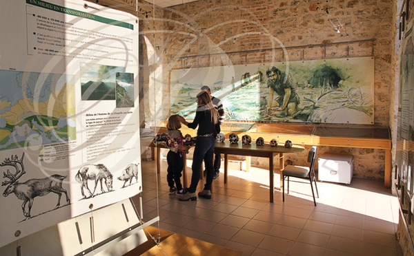 LA CHAPELLE-AUX-SAINTS - musée de l'homme de Néandertal  au lieu-dit "Sourdoire"  