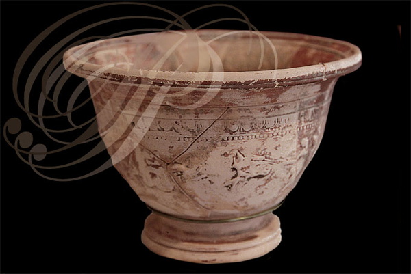 MONTANS - Archéosite :  Céramique (calice) pré-sigillée (1er siècle apres J.- C.)